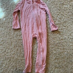 Kyte BABY Pink Zip-Front One-Piece